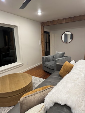 Living area. Entire Home with Hot Tub in Van, TX