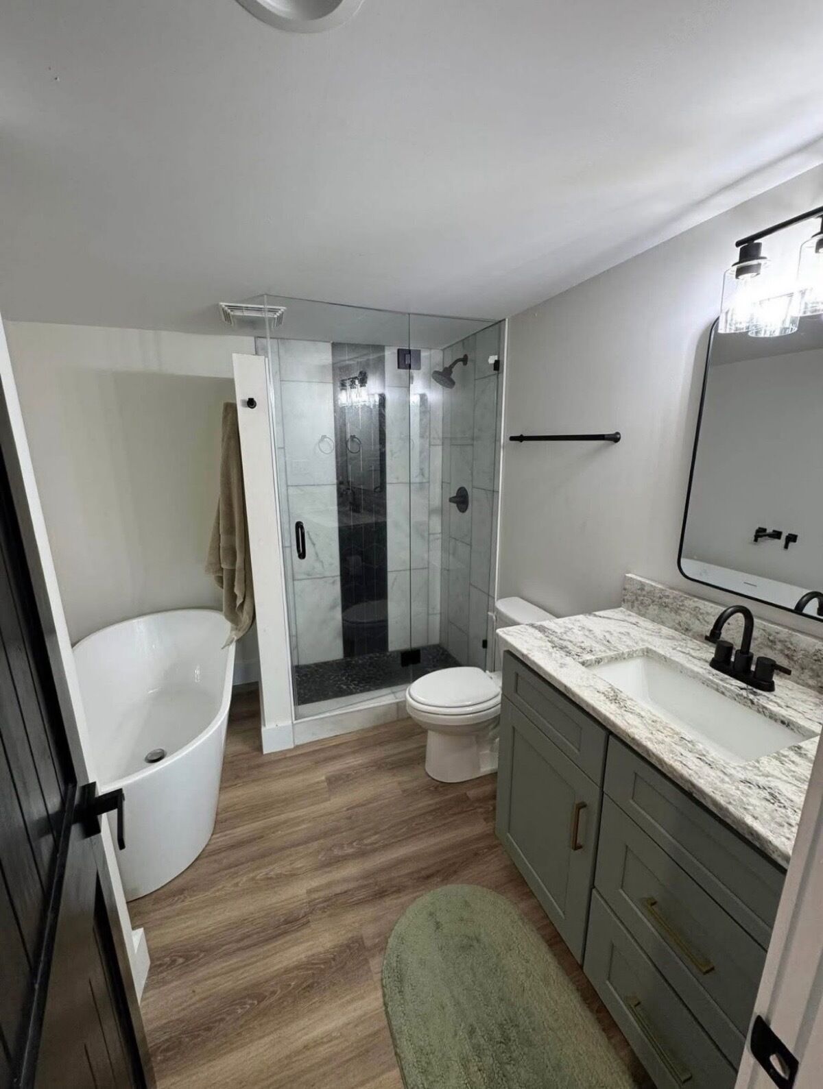 Towels, toilet paper