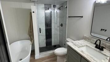 Towels, toilet paper