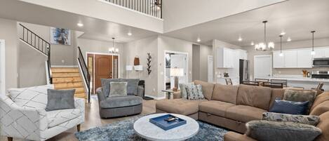 Télévision, cheminée