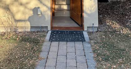 Centrally located, bright studio next to the bike path in downtown Hailey