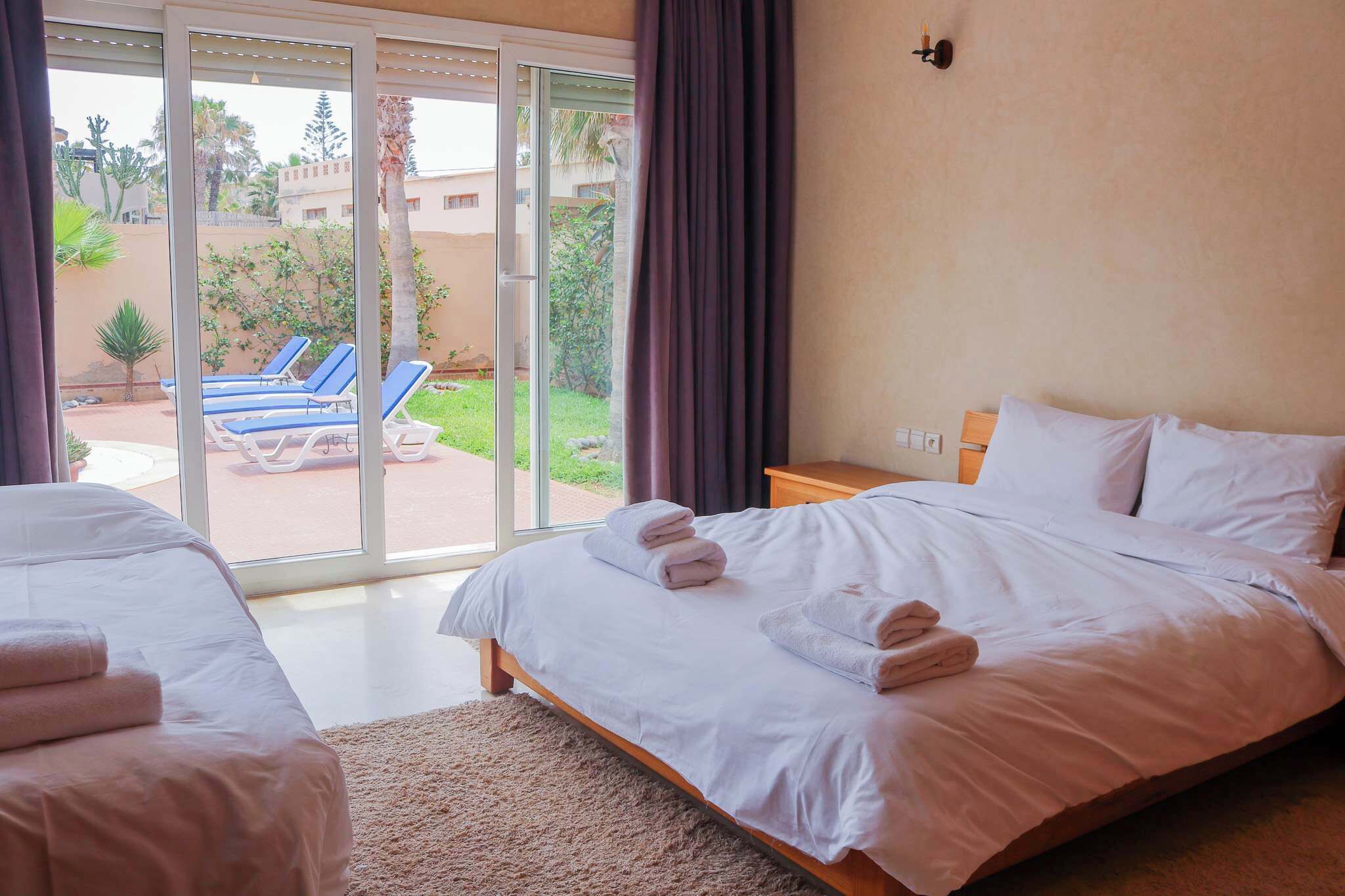 3 chambres, lit parapluie, Wi-Fi, draps fournis