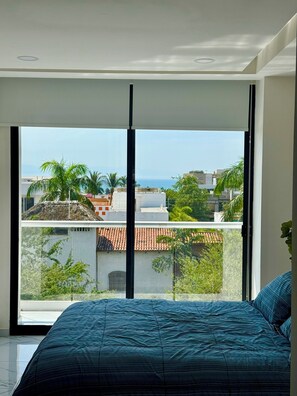 2 bedrooms, iron/ironing board, Internet, bed sheets - 2BR Condo with Ocean View near the beach (Bucerías)