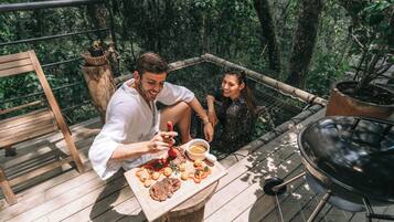 Cottage Keluarga, pemandangan gunung