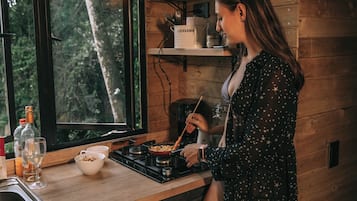 Cottage Keluarga, pemandangan gunung