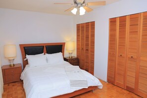 2 間睡房、熨斗/熨衫板、Wi-Fi、床單