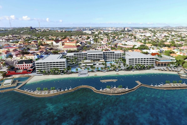 Vue depuis l’hébergement