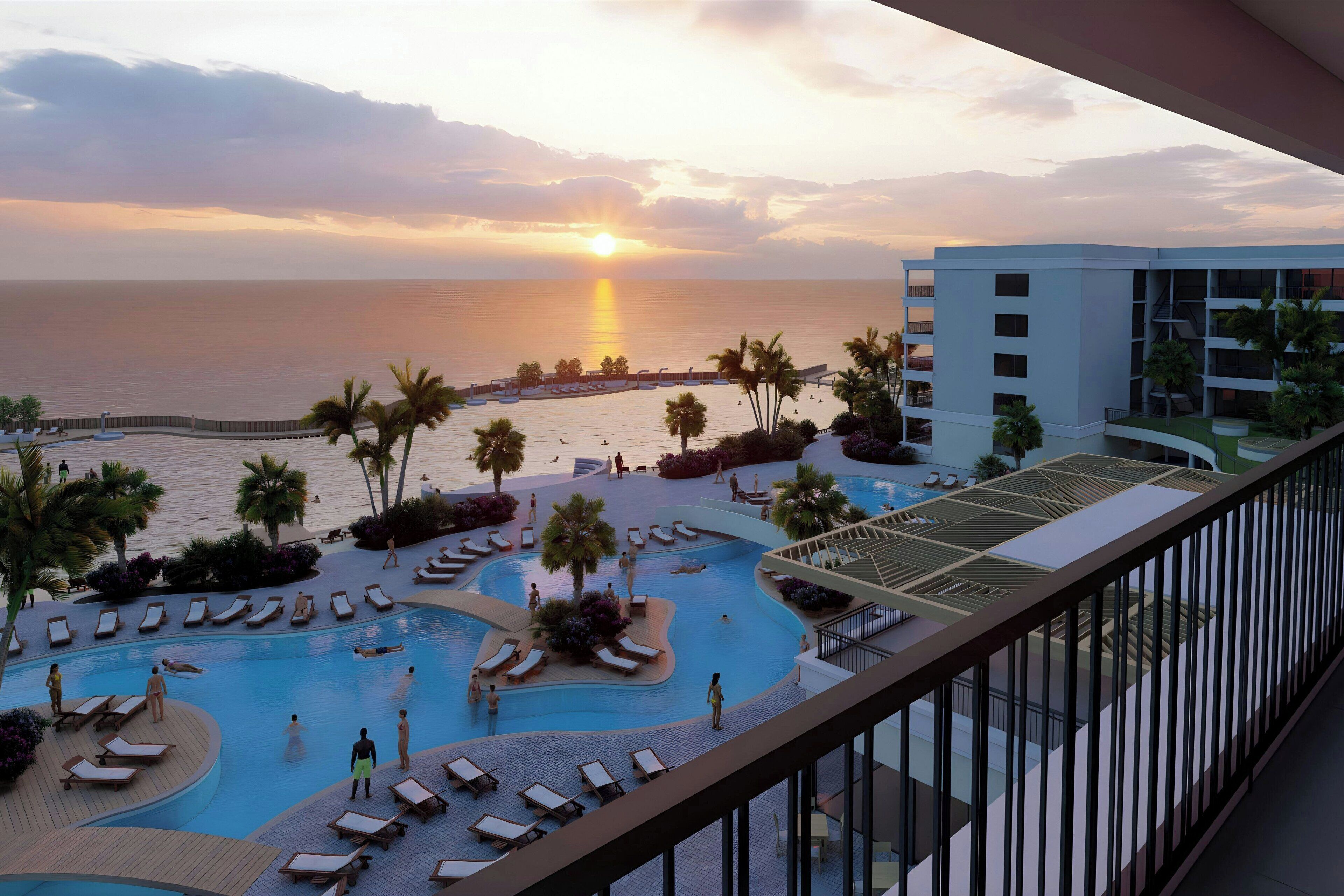 Standard Room, 1 King Bed, Ocean View (Guest)