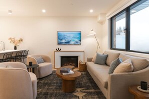 Panoramic Condo, Mountain View | Living area - Monashee Meadows (Revelstoke)