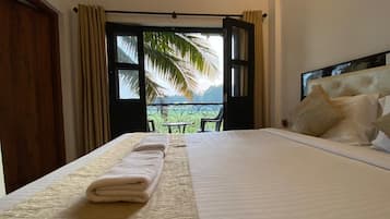 Dobbeltrom, hageutsikt