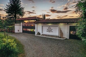 Façade de l’hébergement