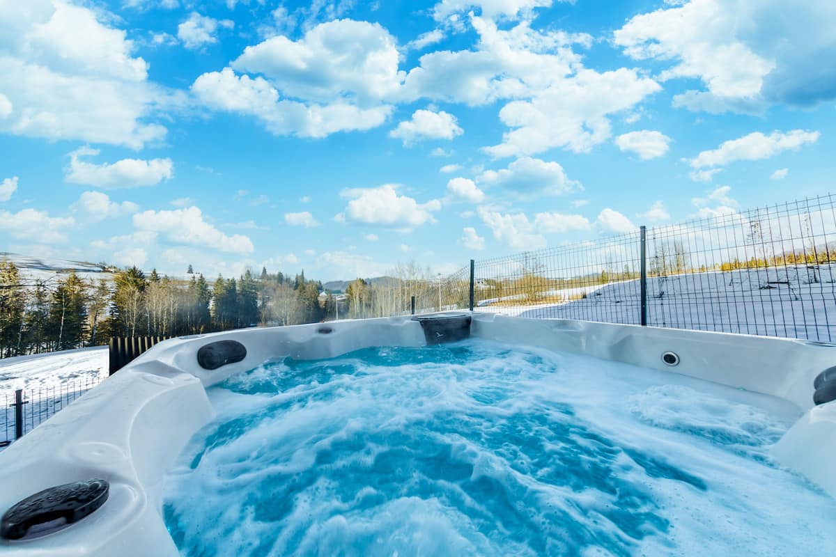 Luxury Villa, Hot Tub, Garden Area | Private spa tub