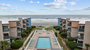 Pool - Best view of Ocean and Sunrise, relaxing beach area. (Myrtle Beach)