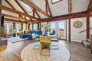 Interior - Mtn Views | Stargazing Dome | Hot Tub | Sleeps 20 (Fairview)