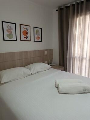 1 bedroom, iron/ironing board, WiFi, bed sheets - METROPOLITAN/BARCELONA/REFINEMENT (Goiânia)