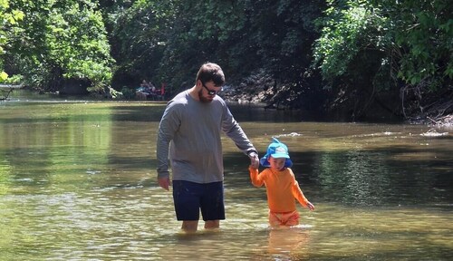 Creekside Cottage: Private Hot Tub, Fenced Yard