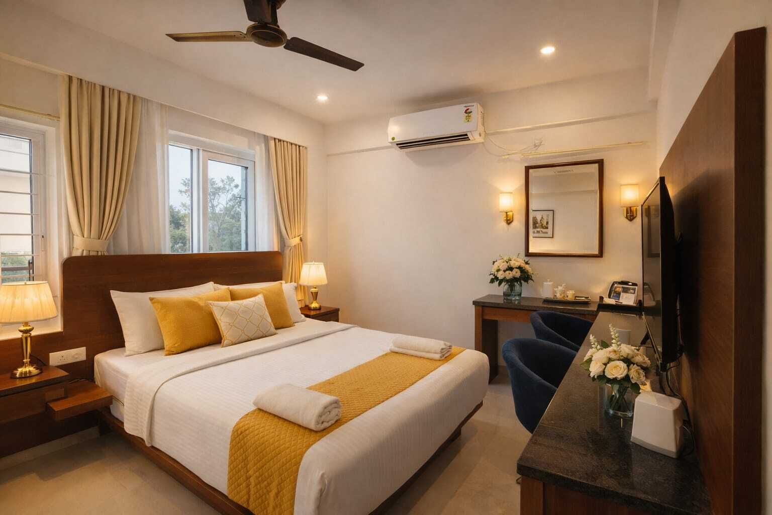 Habitación Deluxe doble, vistas a la montaña