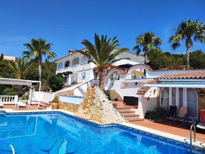 Pool - Villa Libertad with panoramic sea view (VC)