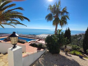 Property grounds - Villa Libertad with panoramic sea view (VC)