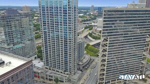 Exterior - Sleek 19th-Floor Condo w/ Balcony Views (Atlanta)