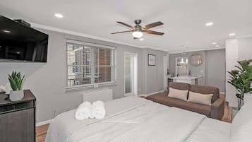 1 多间卧室、WiFi、床单