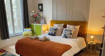Appart Cosy Bora Bora & Centre Amiens 4 persons near Hortillonnages