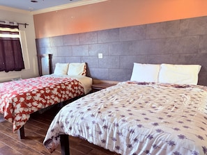 Room, 2 Queen Beds, Smoking | Desk, free WiFi, bed sheets - Regency Inn Houston Near Hobby Airport (Houston)