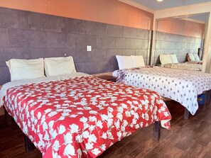 Room, 2 Queen Beds, Smoking | Desk, free WiFi, bed sheets - Regency Inn Houston Near Hobby Airport (Houston)