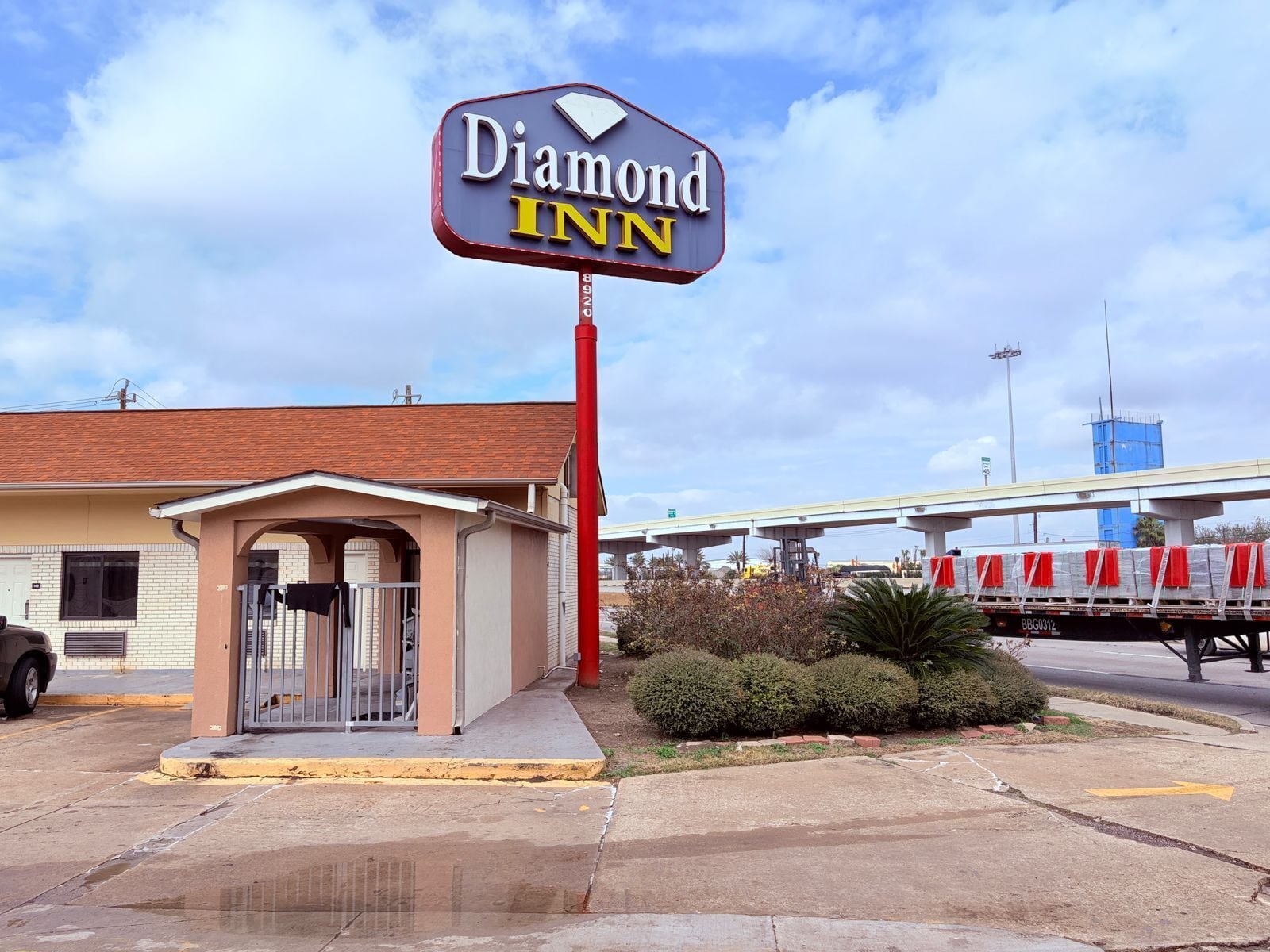 Entrada de la propiedad