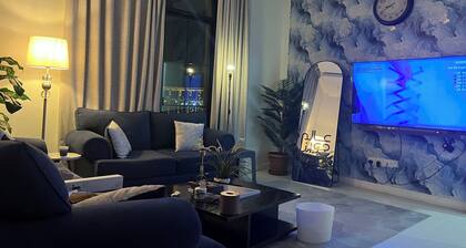 VIP VIEW OF JED - Private apartment 2 bedrooms + leaving room 65 SMART TV
