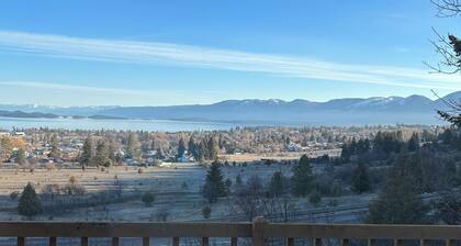 Views for Days! Flathead Lake Retreat 1 mile to Downtown