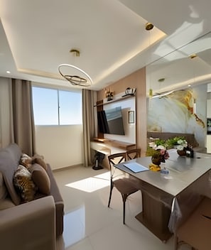 Apartment | Ruang tamu | TV skrin rata 