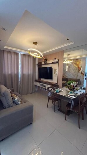 Apartemen, pemandangan kota | Area keluarga