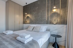 Blackout curtains, iron/ironing board, free WiFi - Sol Marina Q4 Apartments Basen & Welness (Pruszcz Gdanski)