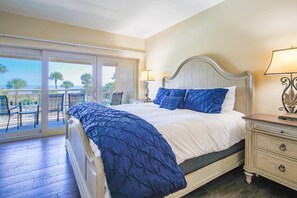 2 bedrooms, iron/ironing board, WiFi - Ocean & Pool Views; Covered Balcony; Easy Beach Access; Community Grills, Kid's Pool & Sundeck! (Hilton Head Island)