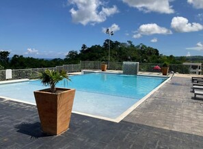 Pool - Spacious, peaceful and comfortable property at Pyramid Point, Ocho Rios. (Ocho Rios)