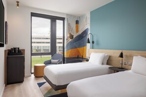 Ropa de cama hipoalergénica y minibar 