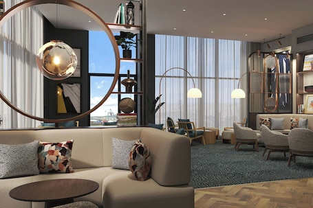 Vestíbulo. Residence Inn By Marriott Belfast Titanic Quarter