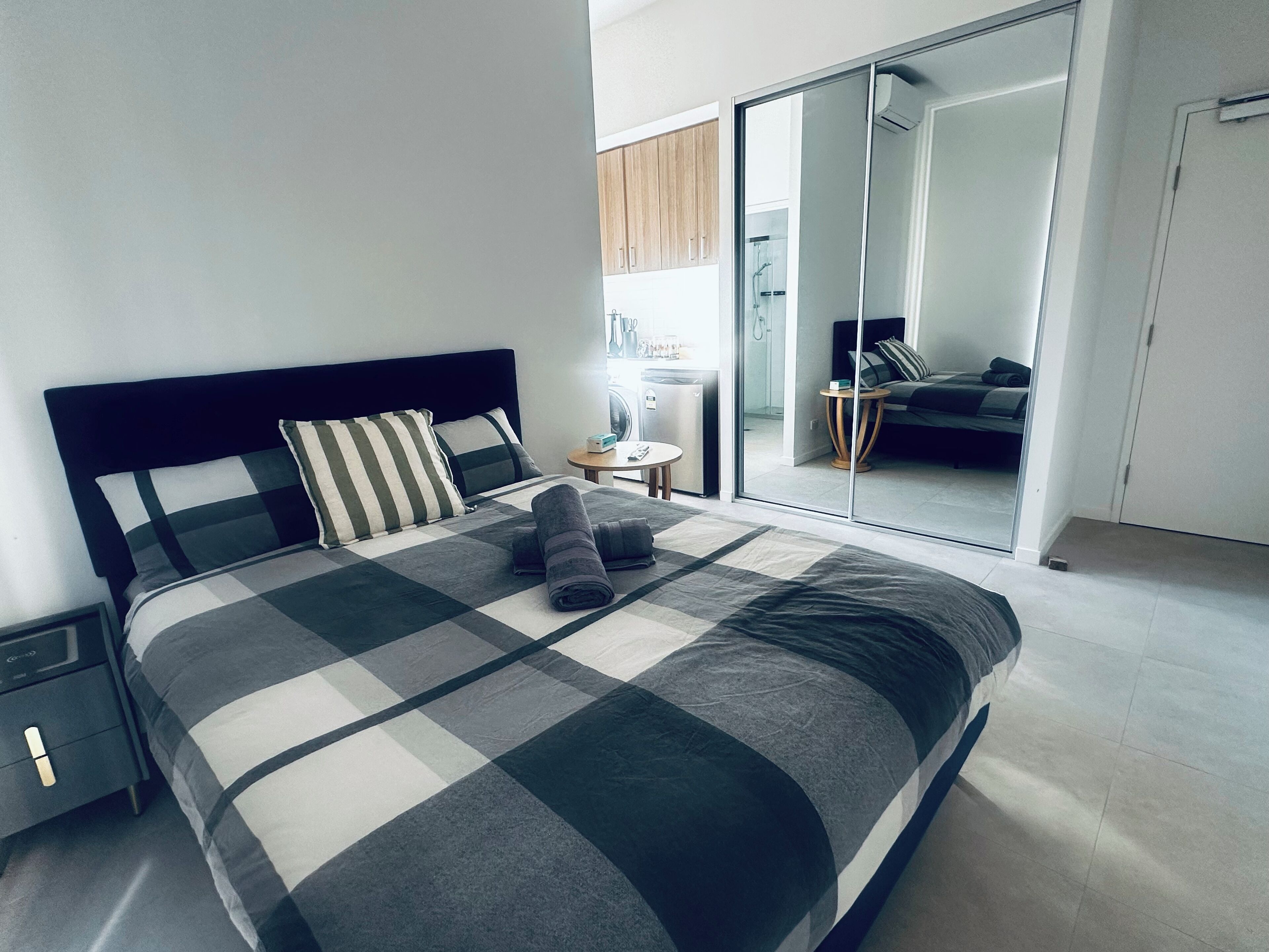 1 chambre, bureau, accès au Wi-Fi (inclus), literie fournie