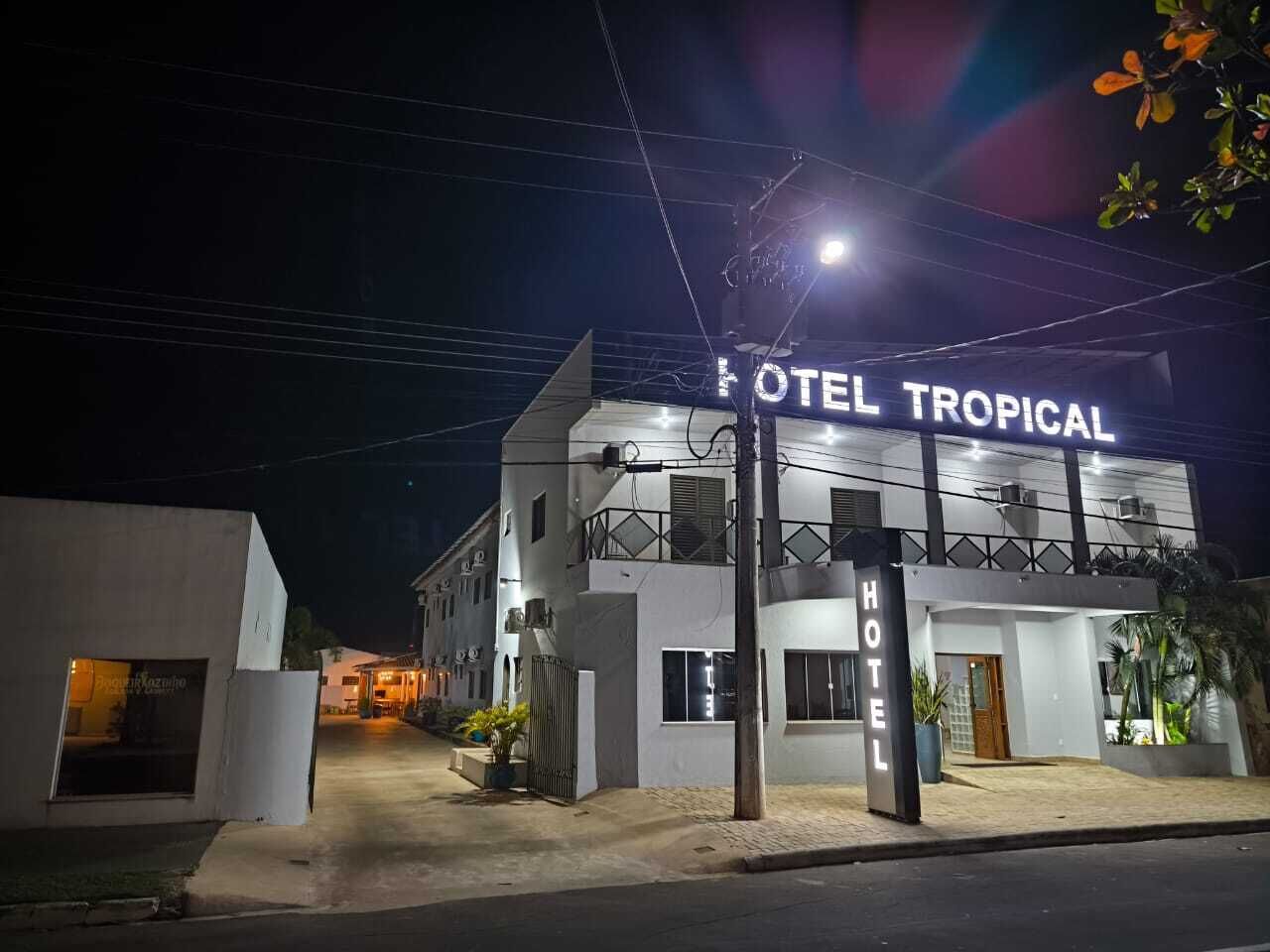 Overnatningsstedets facade