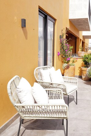 Classic Apartment, City View | Terrace/patio - Residencias La Pilarica  (San Miguel de Allende)