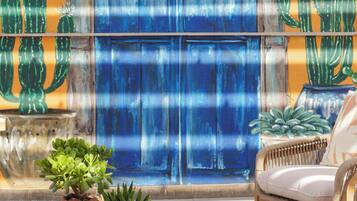 Familienapartment, Stadtblick | Terrasse/Patio