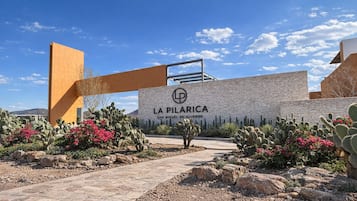 Facciata della struttura