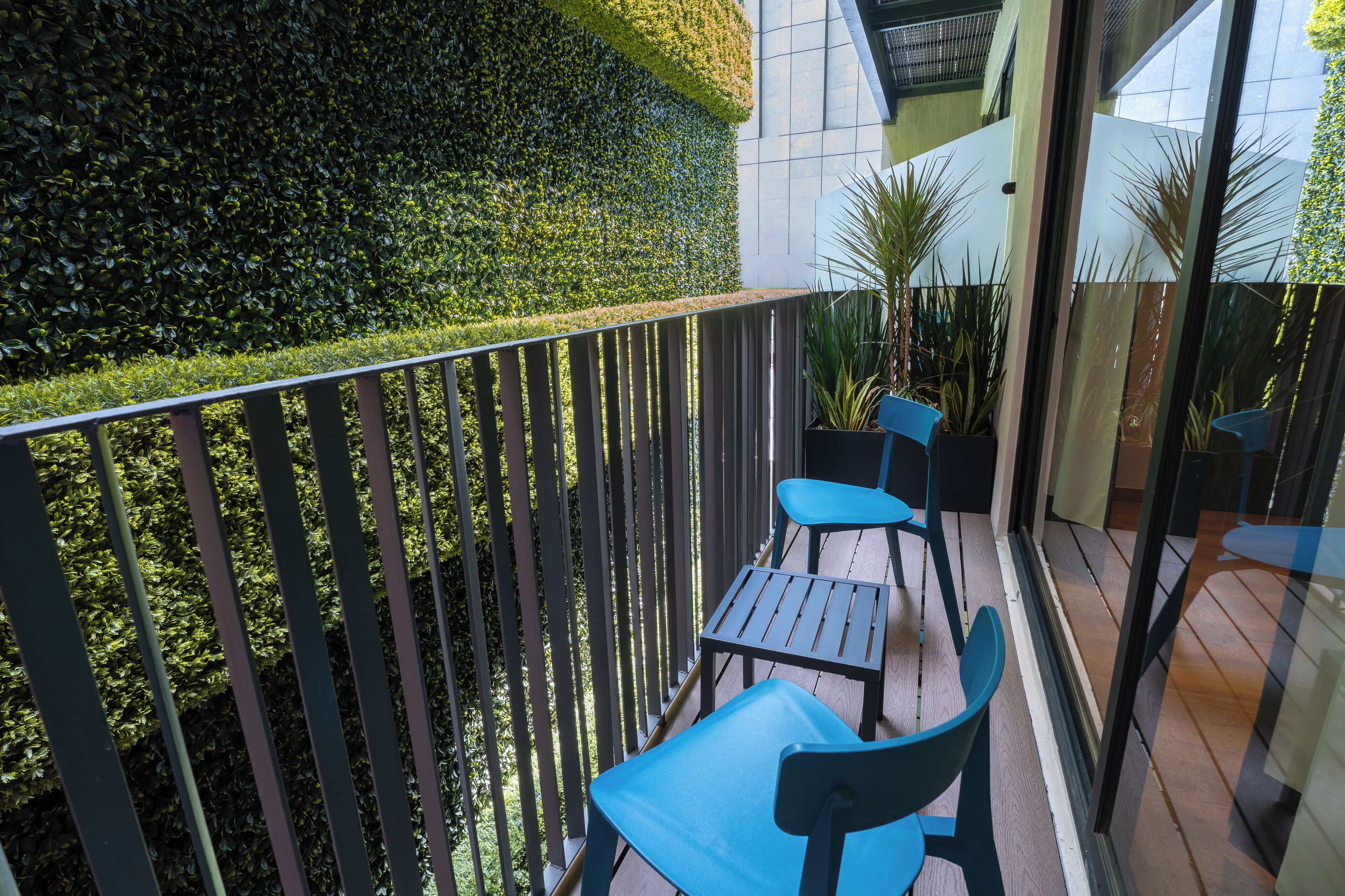 Deluxe Suite, 2 Queen Beds | Terrace/patio