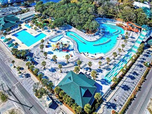 Pool - Ocean Lakes Comfy Cottage Steps to Beach Waterpark (Myrtle Beach)
