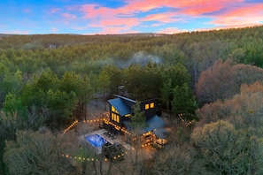 Exterior - Decked Out • New Listing! Heated Pool • Sauna • Putting Green (Broken Bow)