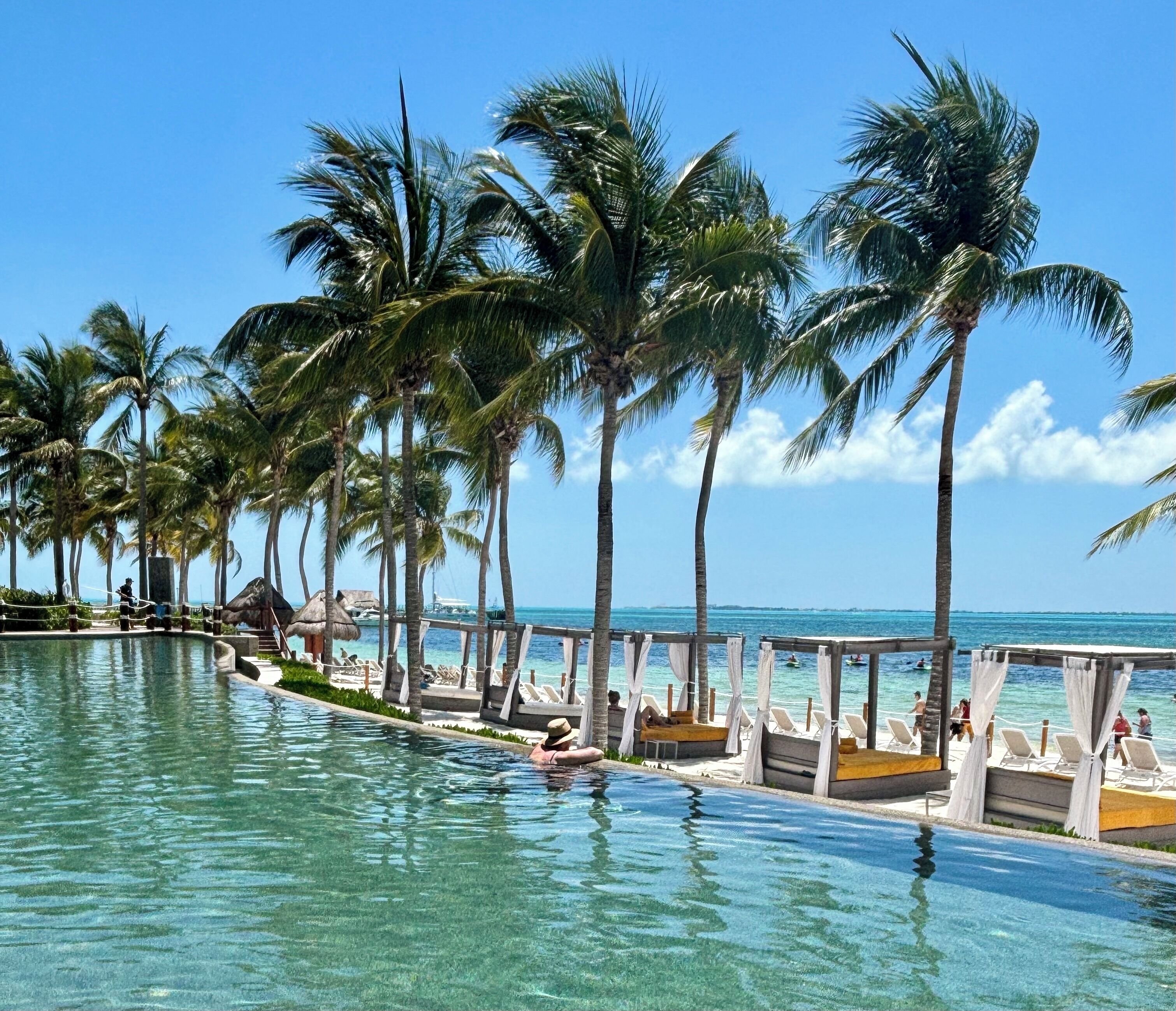 Indoor pool, outdoor pool