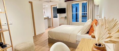 1 chambre, fer et planche Ă repasser, Wi-Fi, literie fournie