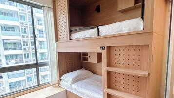 In-room safe, desk, laptop workspace, iron/ironing board