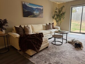 TV connectée, cheminée